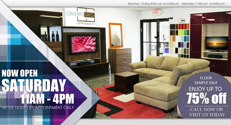 Furniture Showroom Saturday Hours