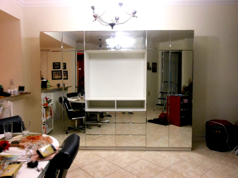 Kitchen Armoire Front View