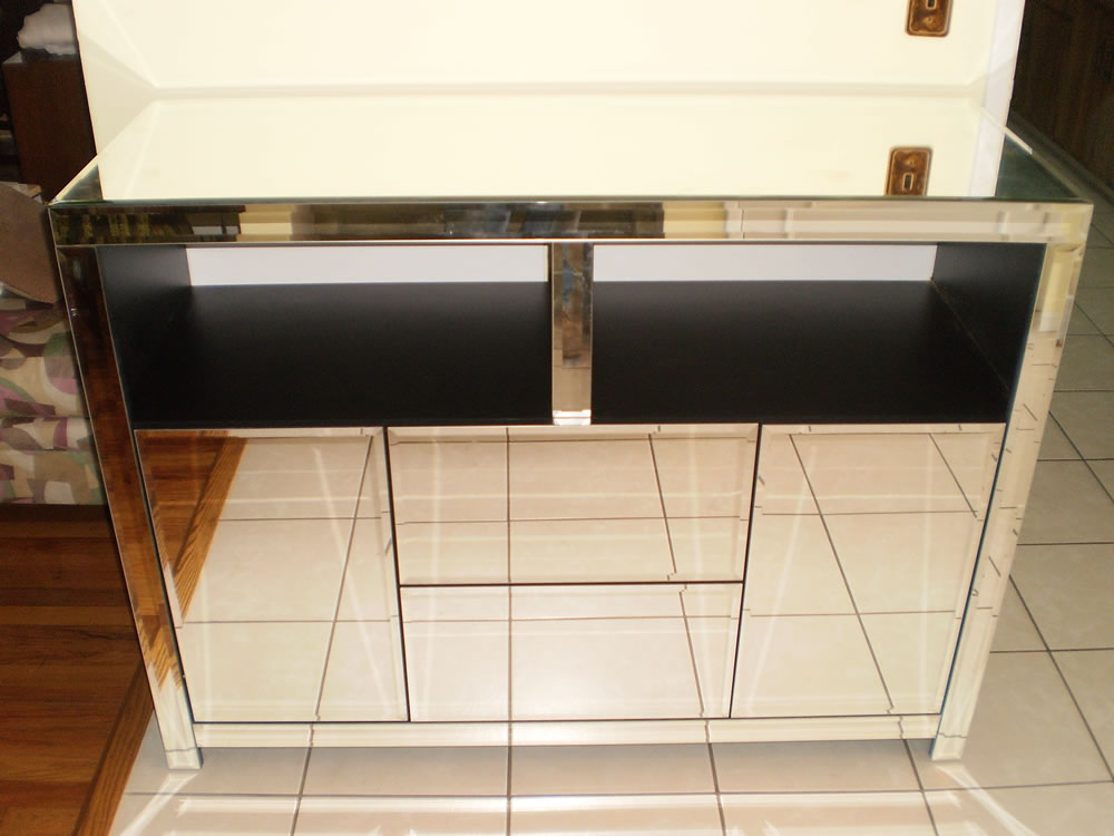 Mirrored Sideboard