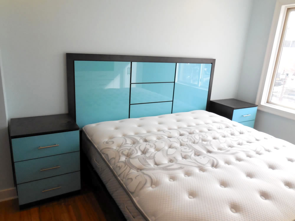 Aqua Blue Bedroom Set
