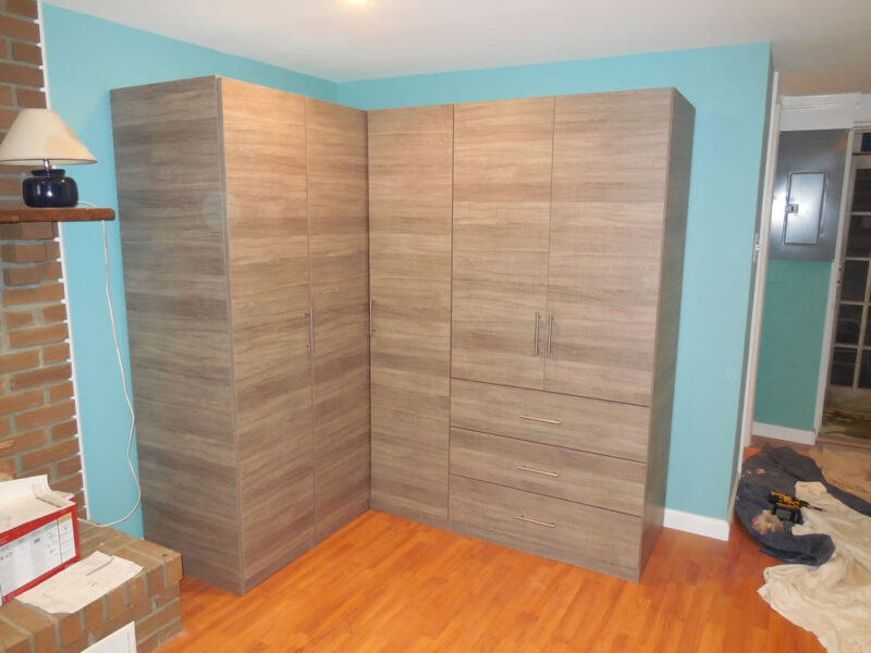 Graphite Corner Wardrobe in Alexandria, Virginia