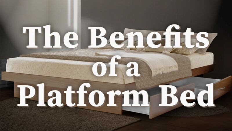 Platform Beds: A Modern Solution for Bedroom Design and Storage Issues