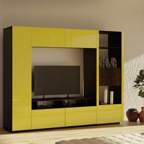 Yellow Bruno Wall Unit