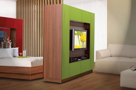 The famous Bronson room divider