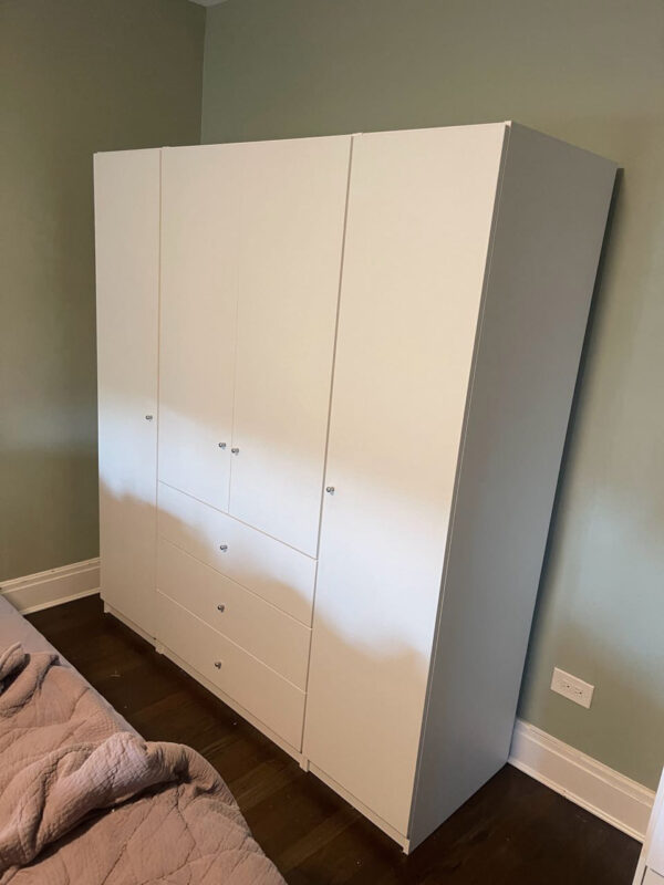 Alta Armoire Plus Closet Package with Extra Shelf in Brooklyn, NY