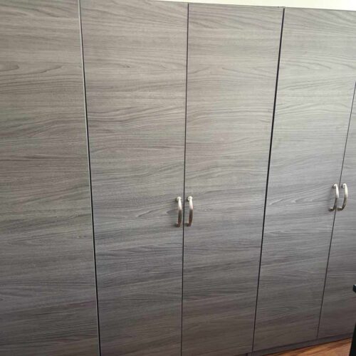 Custom Storage Wall with Alta Wardrobes in New York, NY