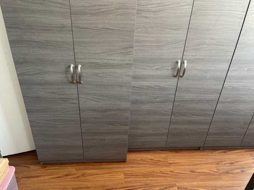 Custom Storage Wall with Alta Wardrobes in New York, NY