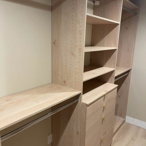 Custom Walk-in Closet Organizer System in Monroe, NJ
