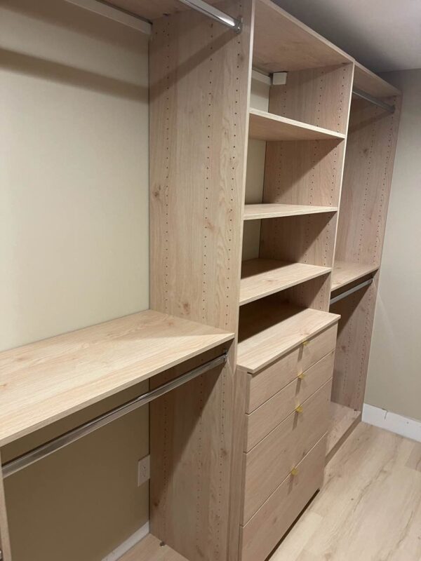 Custom Walk-in Closet Organizer System in Monroe, NJ