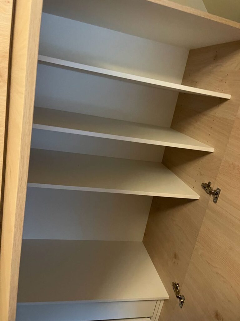 Custom Alta-Style Wardrobe Cabinet in Southport, CT