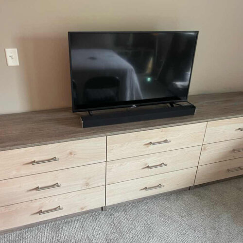 Modern 9-Drawer Triple Dresser in Florham Park, NJ