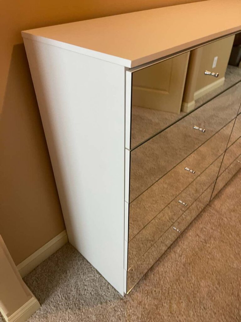 Mirrored Double Dresser for Berlin, NJ