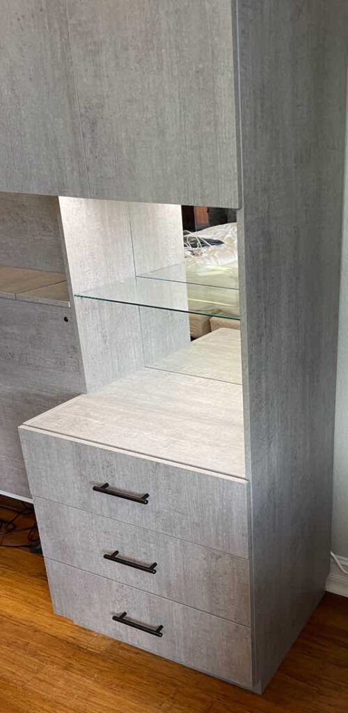 Illuminated Custom Pier Wall Headboard for Miramar Lakes, FL