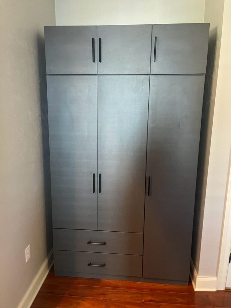 Extended-Height Alta Wardrobe Package for Newberry, FL Residence