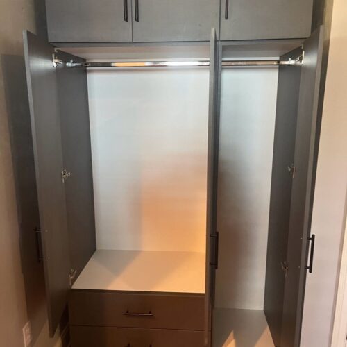 Extended-Height Alta Wardrobe Package for Newberry, FL Residence