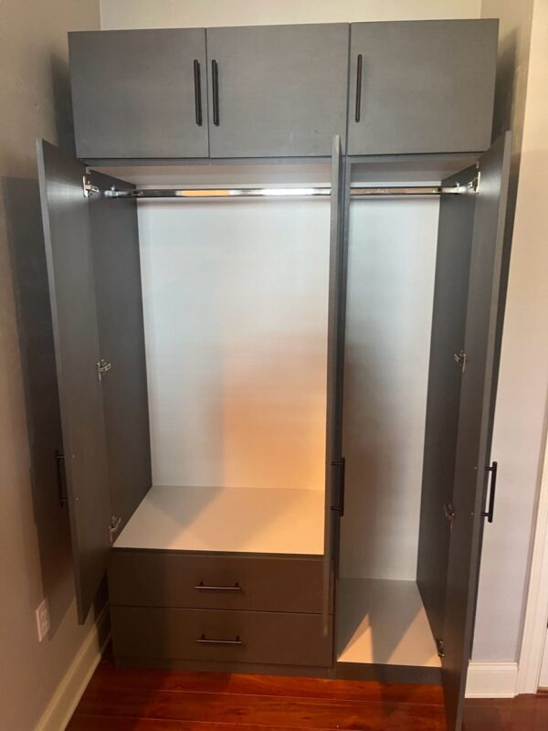 Extended-Height Alta Wardrobe Package for Newberry, FL Residence