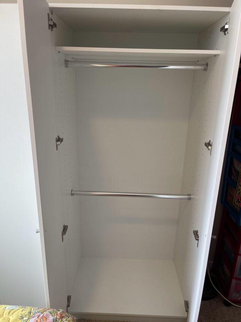 Freestanding Alta 4-Door Wardrobe for Mt Laurel NJ Apartment