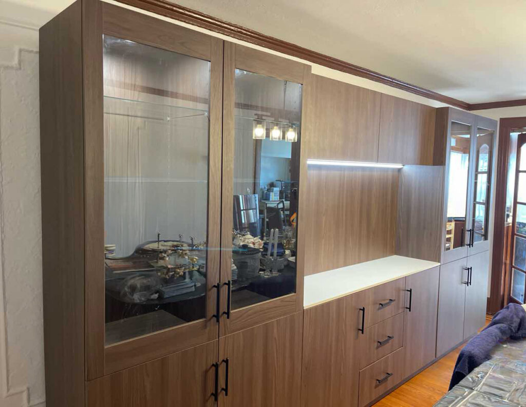Comprehensive Elm Matte Furniture Suite for Valley Stream NY Residence
