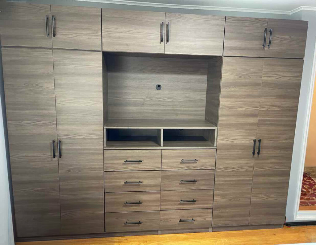 Comprehensive Elm Matte Furniture Suite for Valley Stream NY Residence