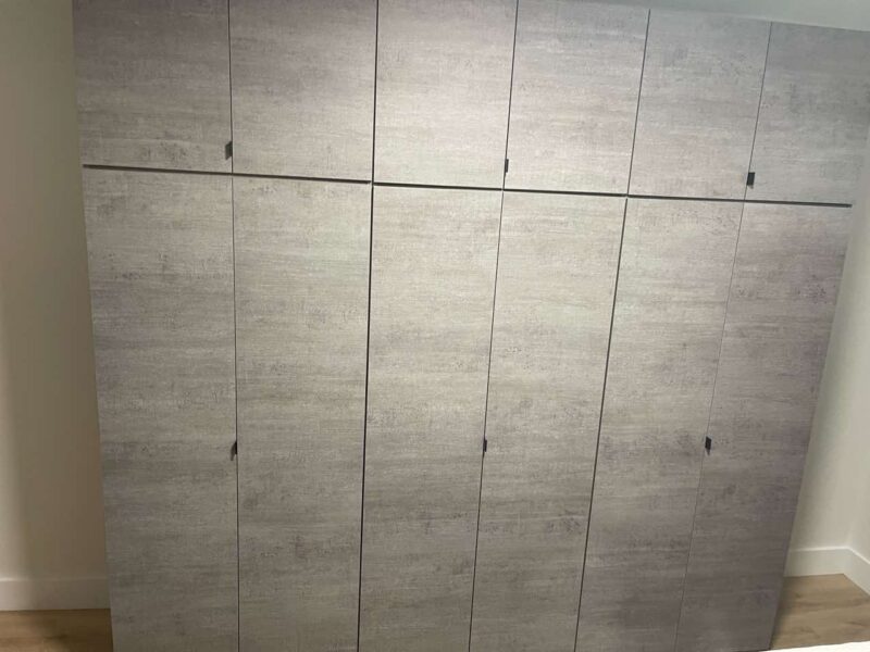 Alta Storage Wall with Extended Height for Hoboken Residence