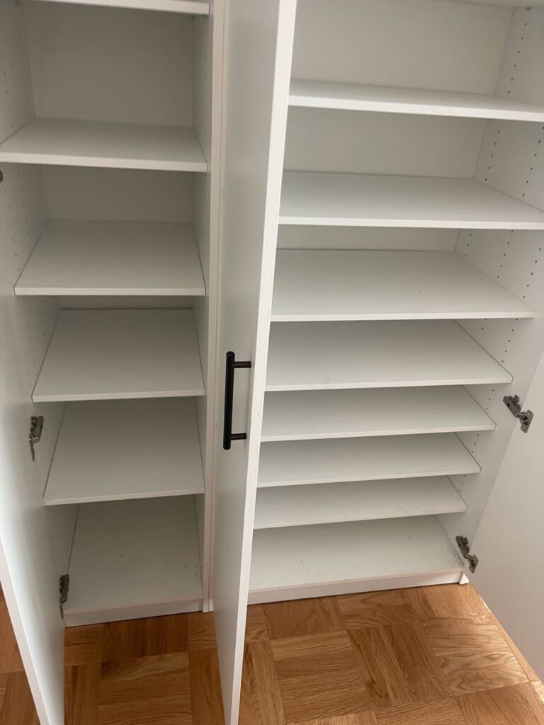 Custom Alta Storage Wall with Extended Height for Hoboken Residence