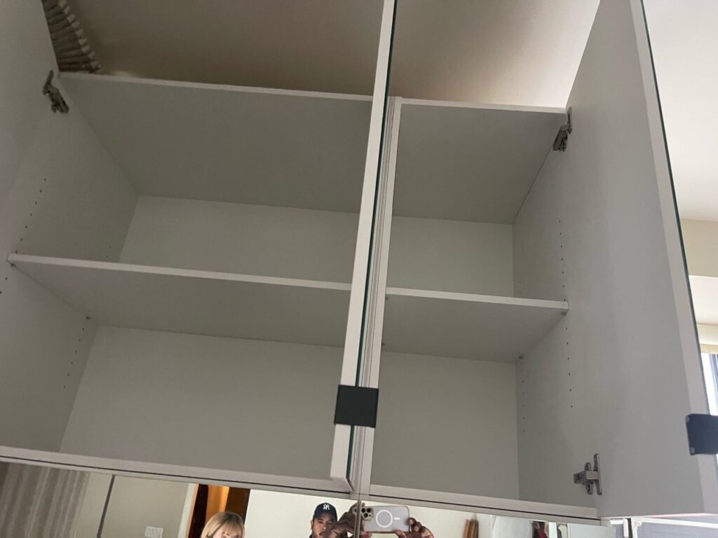 Extra Tall Mirrored Alta Wardrobe for Manhattan Apartment