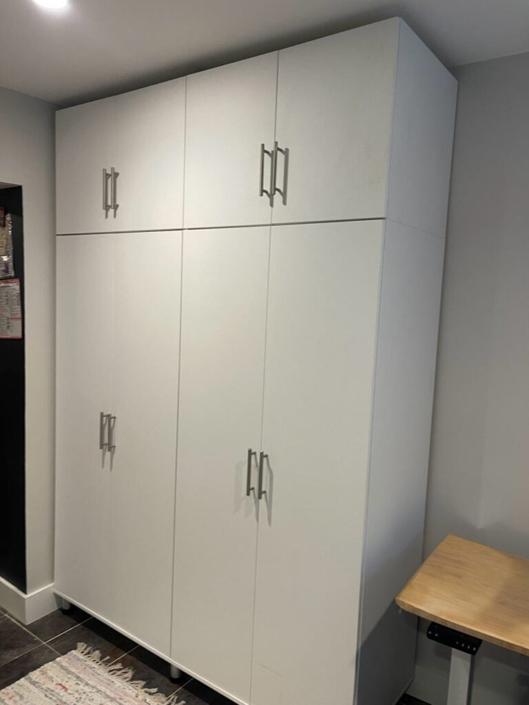 Coordinated Custom Storage Solutions for Jersey City Apartment