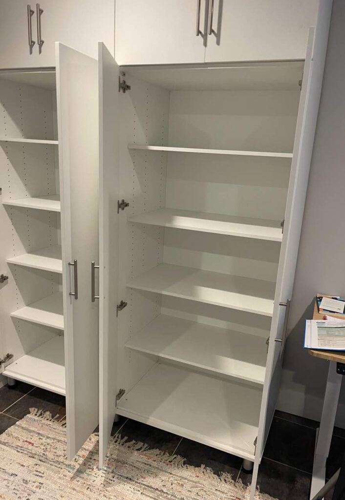 Coordinated Custom Storage Solutions for Jersey City Apartment