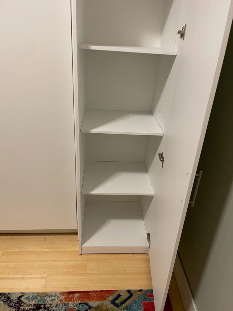 Coordinated Custom Storage Solutions for Jersey City Apartment