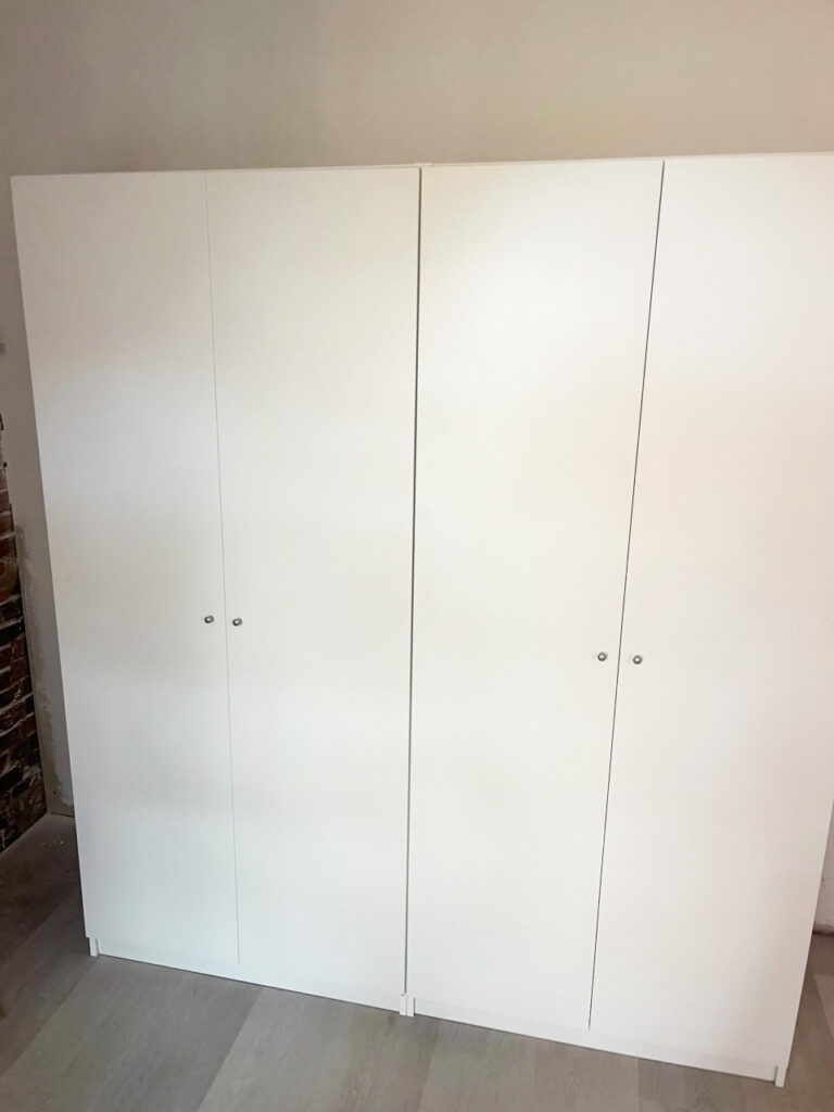 Alta 4 Door Wardrobe Closet: Big Clothing Storage in a White Matte Finish
