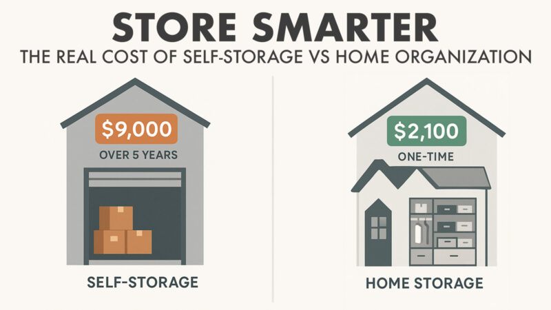 Self-Storage Alternatives: How $2,100 Now Could Save $18,900 Later