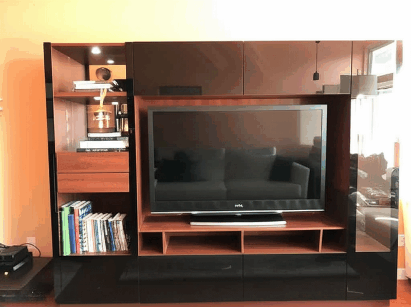 Custom Entertainment Center Installation in Staten Island New York