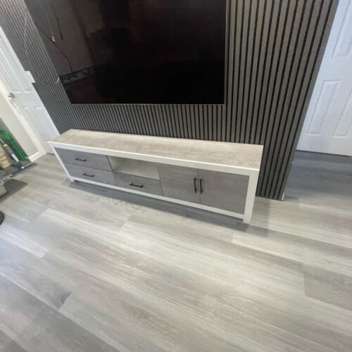 Custom TV Stand & Coffee Table Set Installation in Forest Hills News York