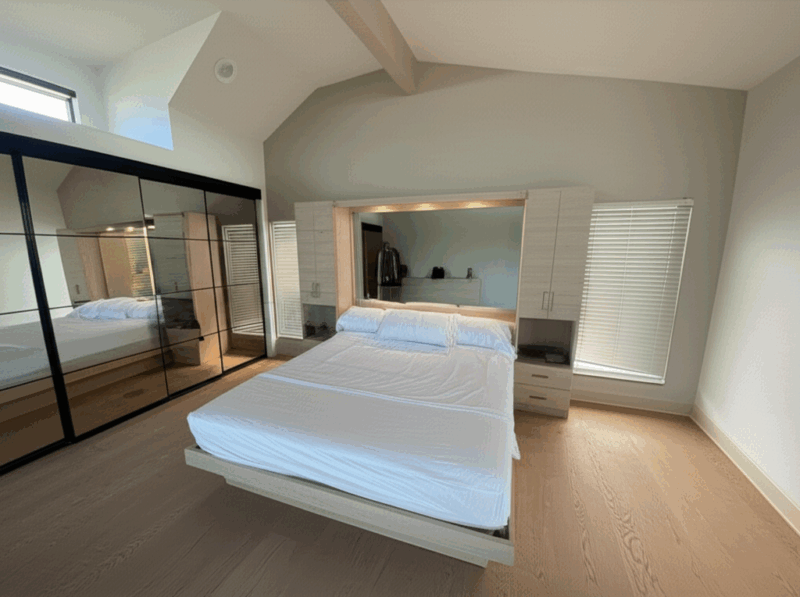 Custom Pier Wall Bed & Dresser Installation in Syosset New York