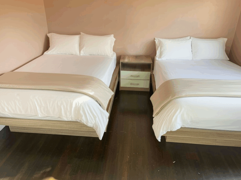 Full Platform Beds & Futurista Nightstand Installation in Staten Island  New York