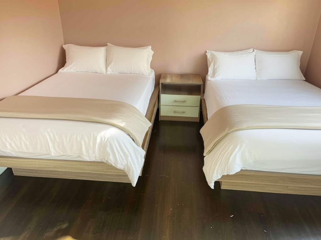 Full Platform Beds & Futurista Nightstand Installation in Staten Island  New York
