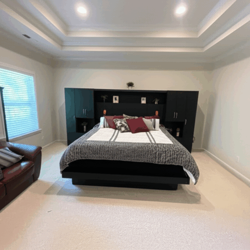 Lincoln Classic Pier Wall Platform Bed Installation in Cary North Carolina