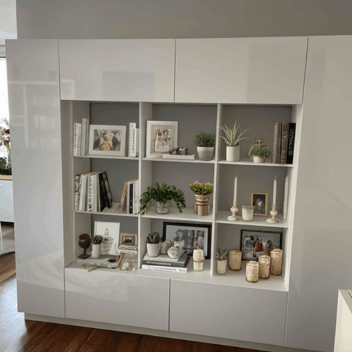 Harrison Bookcase Installation in New York New York