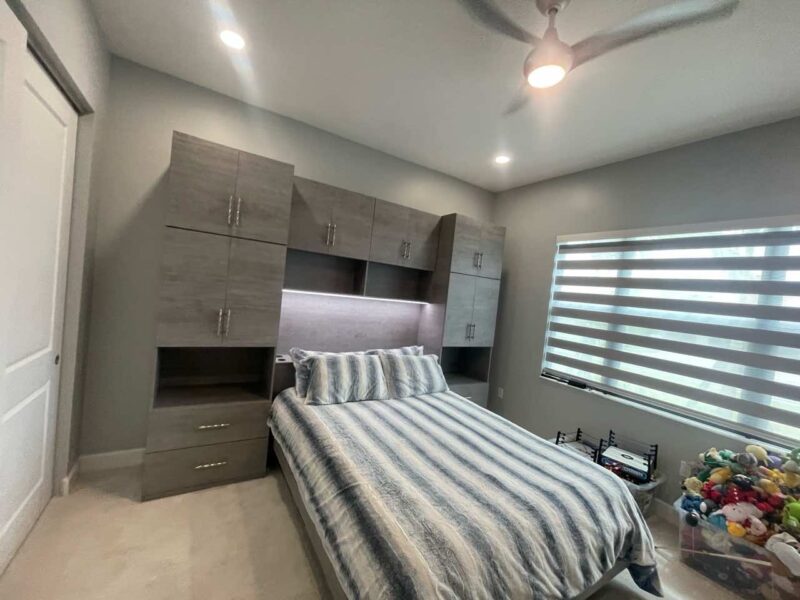 Custom Pier Wall Platform Bed & Desk Port St. Lucie Florida