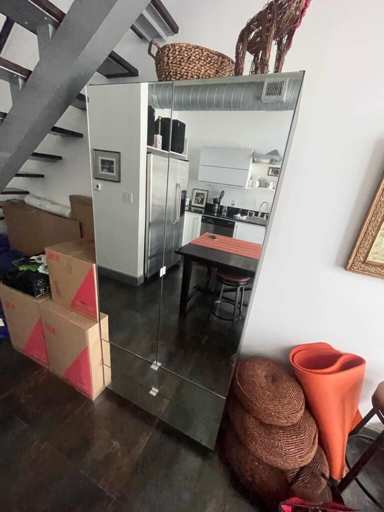 Mirrored Wardrobe Armoire Miami Florida