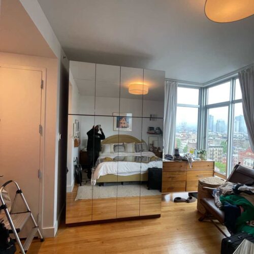Mirrored Alta Wardrobe Package | Brooklyn, NY