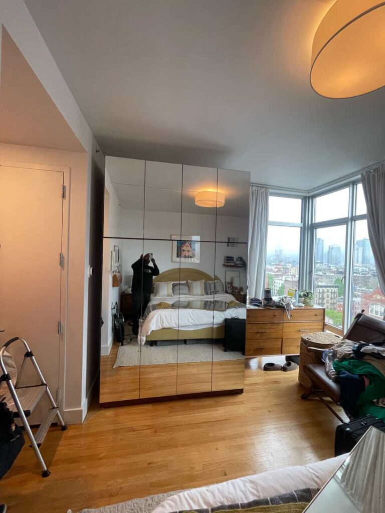 Mirrored Alta Wardrobe Package | Brooklyn, NY