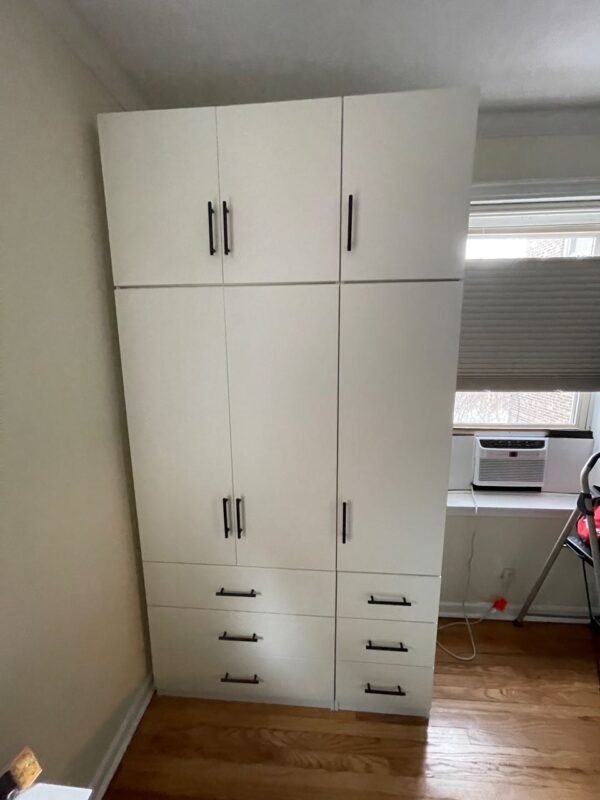 White Matte Alta Wardrobe Collection | Woodside, New York