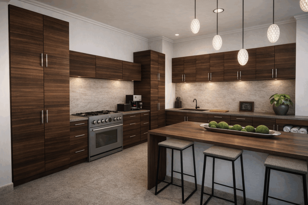 Custom Kitchen Cabinet Installation