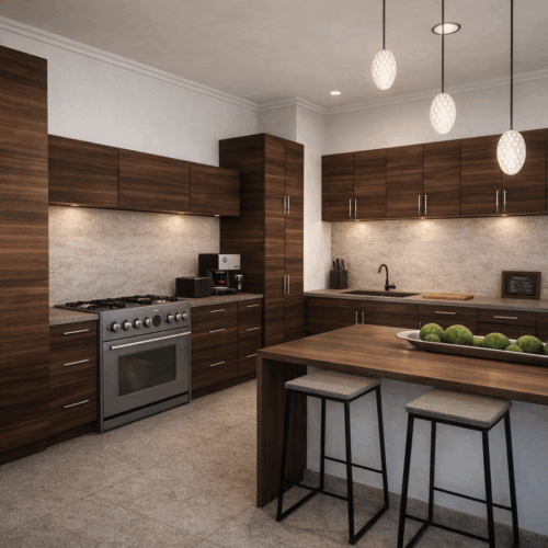 Custom Kitchen Cabinet Installation