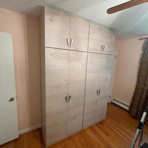 Custom White Wash Matte Wardrobe Package | Purdys, NY