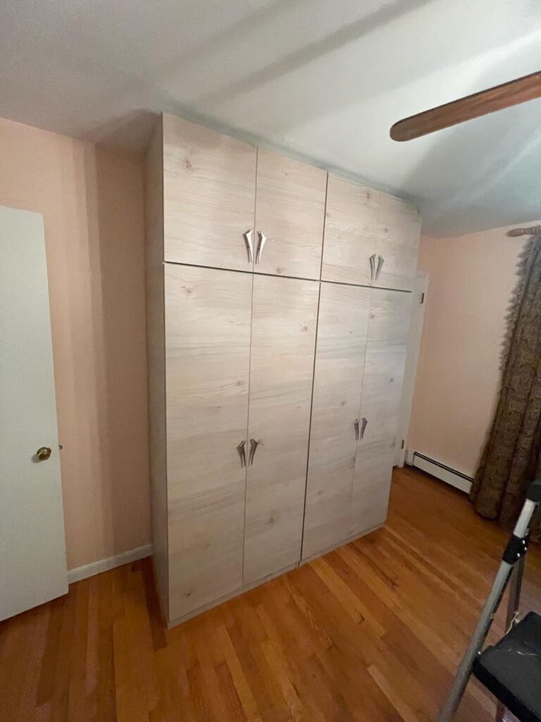 Custom White Wash Matte Wardrobe Package | Purdys, NY