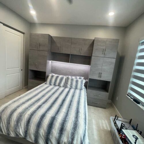 Custom Stone Matte Pier Wall Bedroom Set | Port St. Lucie, FL