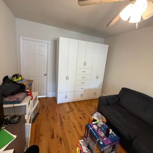 Custom White Matte Wardrobe Closet Package | Brooklyn, NY