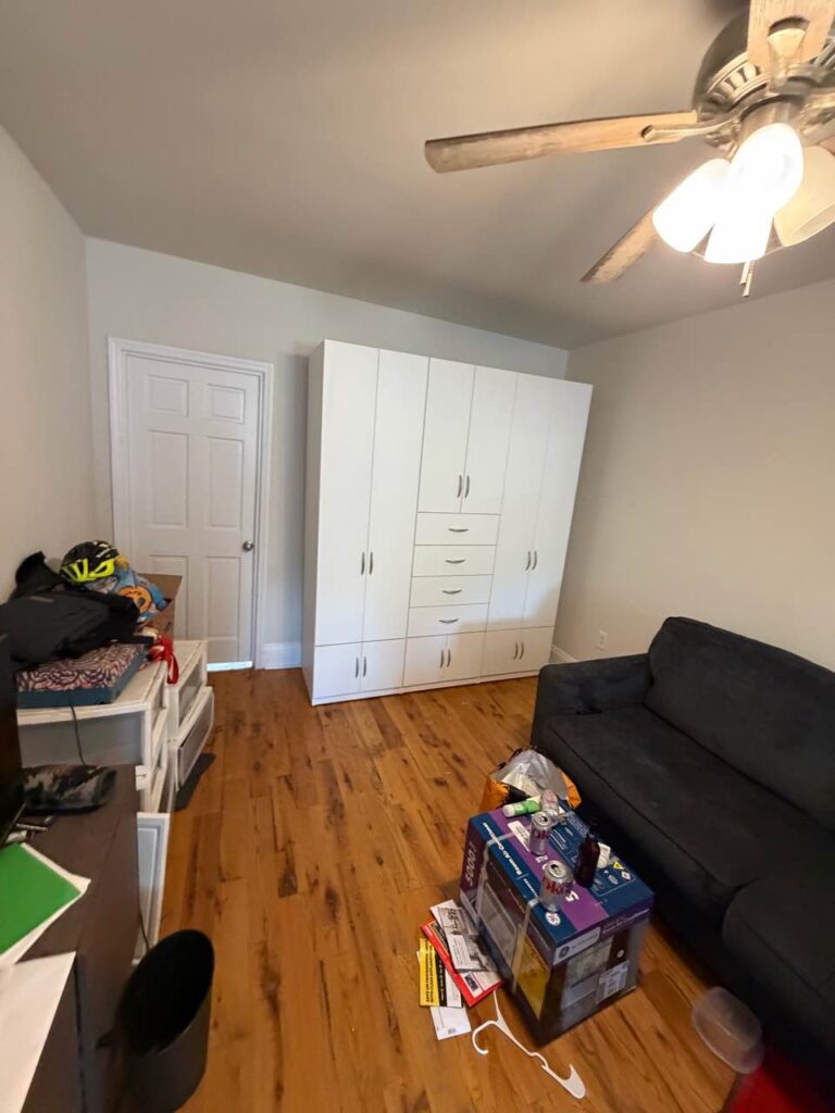 Custom White Matte Wardrobe Closet Package | Brooklyn, NY